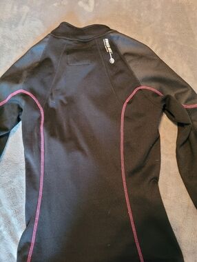 Freeze-Flo Thermal Protection Black Half-Zip Pullover